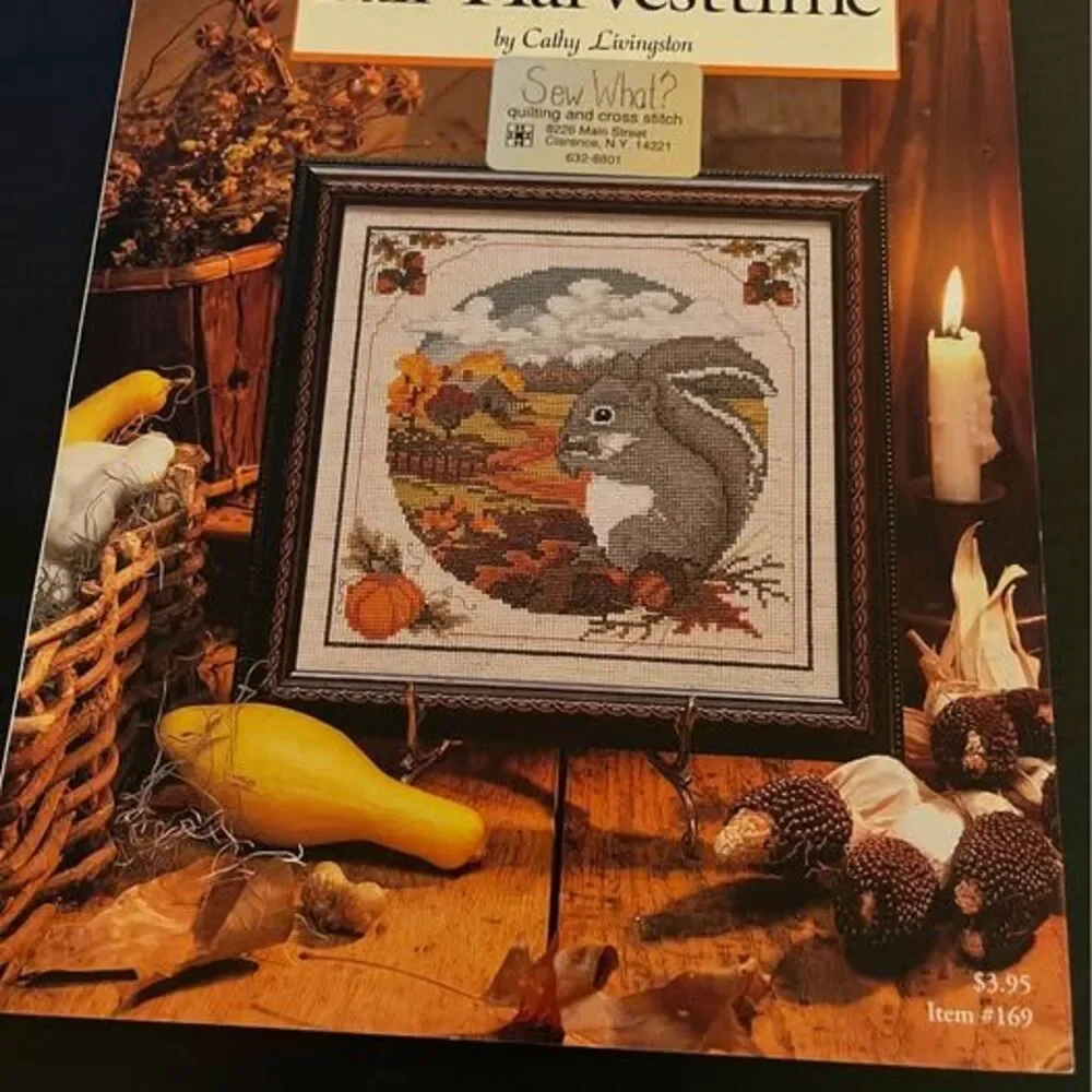 Cross Stitch Pattern Booklets: Prairie Schooler Cricket Collection Homespun